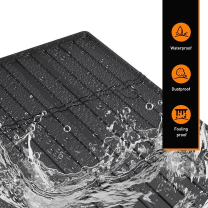 G-PLUS Trunk Mat Cargo Liner Compatible with Tesla Cybertruck 2023 2024 2025 TPE All Weather Protection Trunk Mat Black