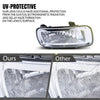 G-PLUS Fog Lights Lamp Set Compatible with Ford F150 2004-2006/ Compatible with Lincoln Mark LT 2006 Driver Left and Passenger Right Side Replacement One Pair Clear Lens