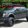 G-PLUS 4PCS Fender Flares Compatible with Ford F150 2009-2014 Styleside with 67.0" / 78.8" / 97.4" Bed Length Models Only, Not Fit Platinum & Raptor Models, Smooth Pocket Riveted