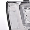 G-PLUS LED Headlights Assembly Fit Chevy Tahoe Avalanche Subarban 1500 2500 2007-2014 DRL Corner Turn Signal Headlamps Set Pair Left & Right Clear Lens Chrome Housing Clear Reflector,faros delanteros