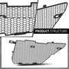 G-PLUS Front Grill Cover Radiator Guard Compatible with Chevy Corvette C8 2020-2024,Not Fit for Z06 Models, for Z51 Models