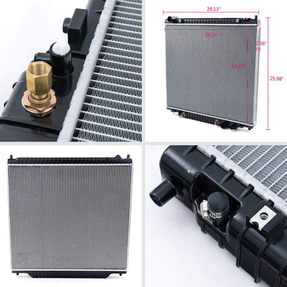 Compatible For Ford Excursion Expedition 1999-2005 F250 F350 F450 6.8L 7.3L Super Duty Aluminum Radiator