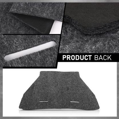 G-PLUS Hood Insulation Pad 1/2" With Clips Compatible with Ford Ranger 2006-2012
