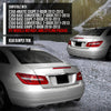 G-PLUS Rear Left Side Bumper Trim Compatible with Benz E350 E550 Base Coupe 2-Door 2010-2013 Fit Models Without AMG Styling Package 2078852221, MB1159114 Silver