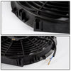 2 ROW 42MM Aluminum Radiator Compatible For HONDA CIVIC D15/16 EG/EK 92-00 + 12" Fan