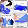 G-PLUS Silicone Radiator Hose Kit Clamps Compatible with Mitsubishi Eclipse 1995-1999 Blue Front View
