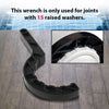 G-PLUS Pool Salt Cell Wrench Compatible with Hayward Turbo Cell/Fit for Hayward Glx-Cell 2″ Union 15 Pads Upgraded Plastic Wrench