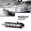G-PLUS LED Left Fog Light DRL Daytime Running Lamps, Compatible with W204 X204 W216 W218 W221 W251 2008-2014, LH Driver Side, 2218201756, A2218201756