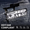G-PLUS Fog Lights Lamp Left Right Compatible With Chevy Silverado 1500 1999 2000 2001 2002/2500/Fit Chevy Silverado 3500 2001-2002/Fit Tahoe Suburban 2000-2006 Clear Lens