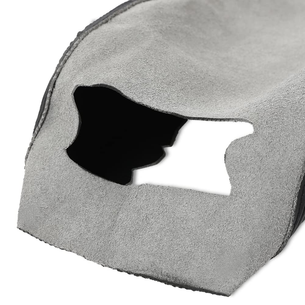 G-PLUS Real Leather Center Console Lid Armrest Cover Compatible with 2001-2006 Lx LS430 Black