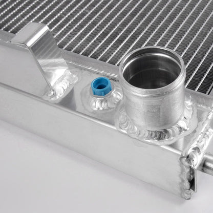 Aluminum Racing Radiator Stop Leak Replacement For FORD MUSTANG GT/SVT V8 4.6L/5.4L AT 1997-2004