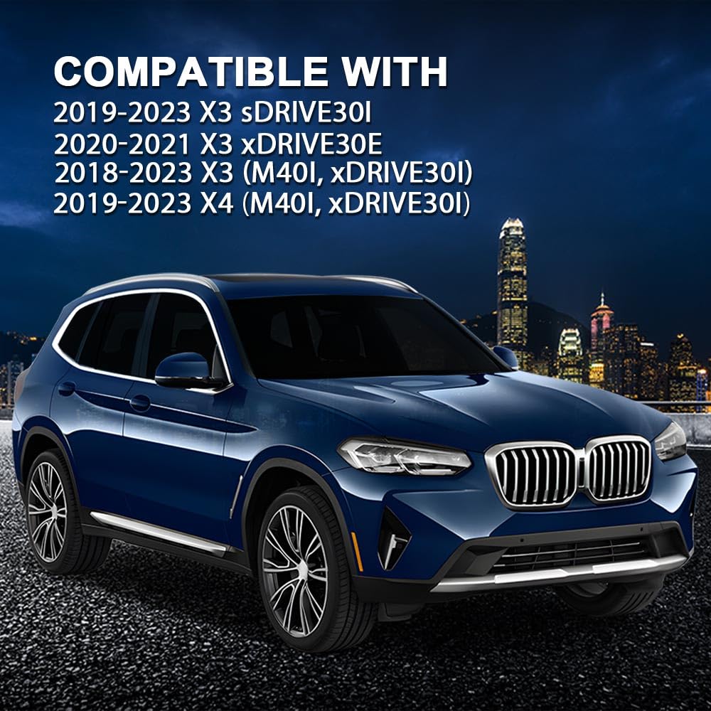 G-PLUS Upper Radiator Support Core Compatible with BMW X3 sDrive30i 2019-2023,Fit BMW X3 xDrive30e 2020-2021,Fit BMW X3/X4 (submodel: M40i, xDrive30i) 2019-2023 51647400110 BM1225158