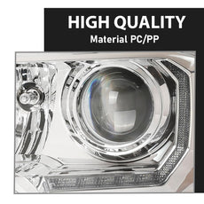 G-PLUS Headlights LED DRL for Toyota Tacoma 2016-2022 Chrome Housing Product Features