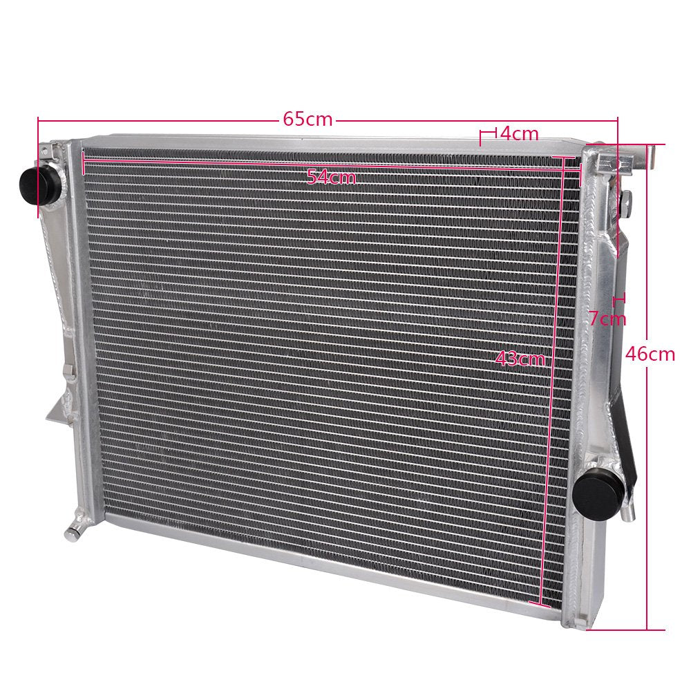 2 Row Core Aluminum Racing Cooling Radiator Replacement For BMW E36 Z3 M COUPE/ROADSTER 3.2L S54B32 L6 MT 1998-2002 1999 2001