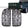 G-PLUS Tail Lights Assembly Rear Lamps Fit For Toyota Tacoma 2001 2002 2003 2004,81560-04060 81550-04060 Chrome Housing Smoke Lens Driver & Passenger Side Luces Traseras, Faros Traseros