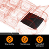 G-PLUS Trunk Mat Cargo Liner Compatible with Tesla Cybertruck 2023 2024 2025 TPE All Weather Protection Trunk Mat Black