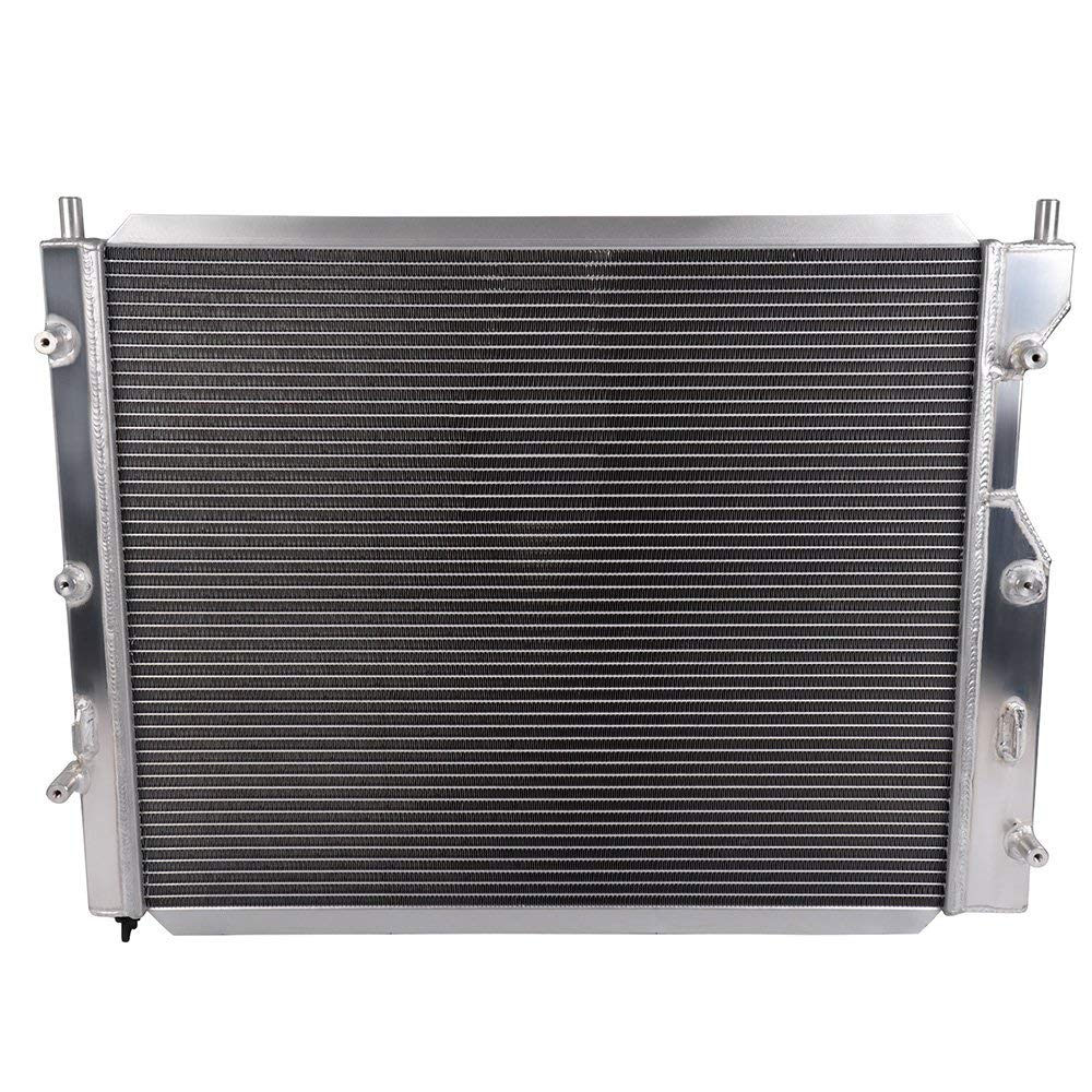 2 Row Aluminum Racing Radiator Stop Leak Replacement For FORD MUSTANG GT/SHELBY MT/MANUAL 4.0L-5.4L 2005-2014