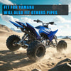 G-PLUS High Temp Rubber Exhaust Clamp Fit for Yamaha YFS 200 1"ID Blue