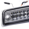 G-PLUS LED 3rd Third Brake Light Compatible with Dodge Ram 1500 2009-2017,Compatible with Dodge Ram 2500 3500 2010-2017 High Mount Dual Row Stop Cargo Lamps Clear Lens Chrome Housing