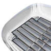 Compatible For Freightliner Columbia 2000-2008 Chrome Triple Plated Front Hood Radiator Grill Grille With Bug Screen Replaces A1715251002 A1715251003