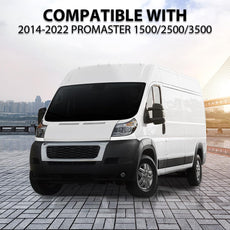 G-PLUS Headlight Filler Bezel for Ram ProMaster 1500 2500 3500 2014-2022 Front View