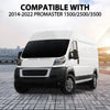 G-PLUS Headlight Fillers Driving Headlamp Molding Panel Bezel Pair Compatible with Ram ProMaster 1500 2500 3500 Base 2014-2022 1ZT59ZZZAA CH1089103 1ZT60ZZZAA CH1088103