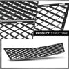 G-PLUS Front Bumper Grille Grill Center Compatible with Benz GLK350 (submodel: 4Matic, Base) 2010-2012,Fit for Models Without AMG Styling Package and Optical Off Road Package 2048851723
