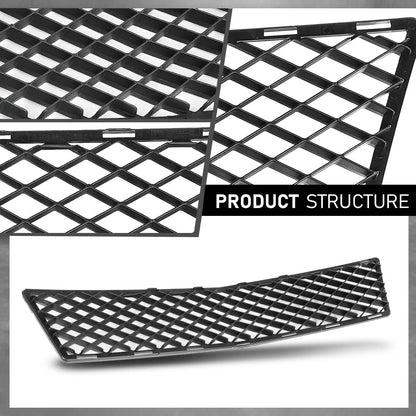 G-PLUS Front Bumper Grille Grill Center Compatible with Benz GLK350 (submodel: 4Matic, Base) 2010-2012,Fit for Models Without AMG Styling Package and Optical Off Road Package 2048851723