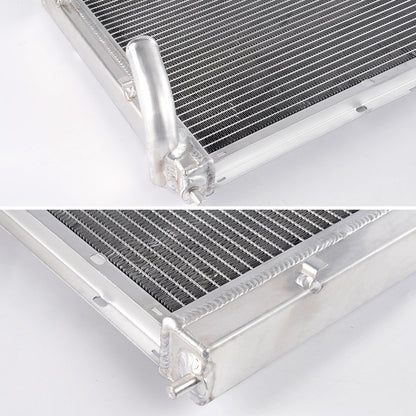 2 Row Core Radiator Compatible For MINI COOPER S 1.6L MT Supercharged R52 R53 2002 2003 2004 2005 2006 2007 2008 Aluminum Racing Performance Radiator Replacement