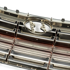G-PLUS Front Upper Bumper Grille Compatible with Hyundai Elantra 2019-2020 Chrome Close-up View