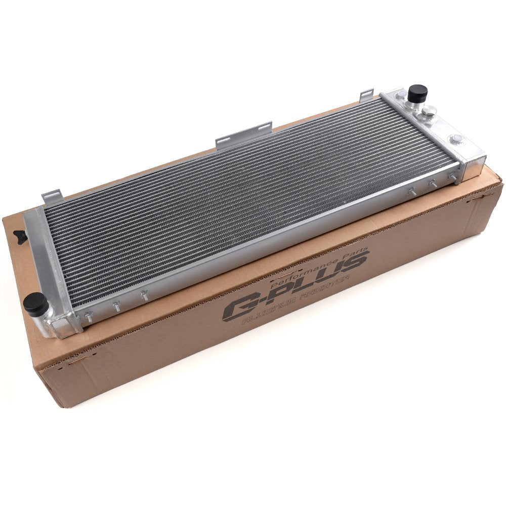 Aluminum Cooling Racing Radiator Replacement For Jeep Cherokee 1984-1990 / Compatible For Jeep Wagoneer 1984-1990 / For Jeep Comanche 1984-1990 4.0L l6