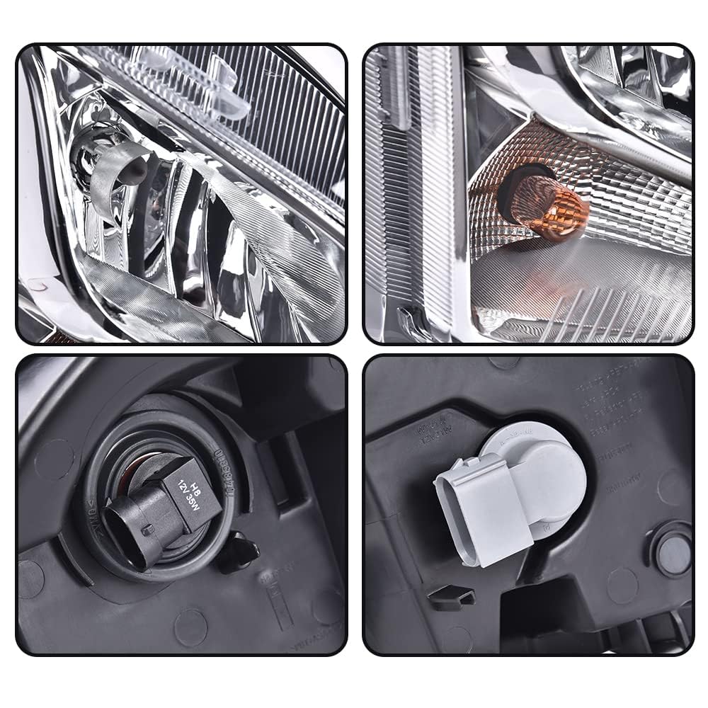 G-PLUS Front Bumper Fog Lights w/Signal Compatible with Chevy Equinox 2018 2019 2020 Clear Lens Driver & Passenger Side Fog Lamps 84226249 84226250 neblineros para autos delantero, faros antiniebla