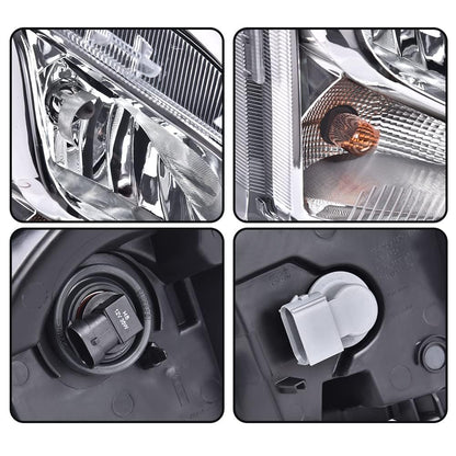 G-PLUS Front Bumper Fog Lights w/Signal Compatible with Chevy Equinox 2018 2019 2020 Clear Lens Driver & Passenger Side Fog Lamps 84226249 84226250 neblineros para autos delantero, faros antiniebla