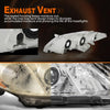 G-PLUS Headlight Assembly Front Headlamp Right Side Compatible with Toyota Camry 2007-2009 TO2502200, 20-6758-80, 20-6758-80-9, 206758801 OEM Fit Standard White