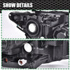 G-PLUS One Left Driver Side Headlight Compatible with Nissan Versa 2015-2019 Headlamp Halogen Clear Lens Chrome Housing Amber ReflectorBumper Headlamps,faros delanteros