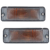 G-PLUS Turn Signal Light Smoked Compatible with 84-88 Toyota 8151089130, 8152089130