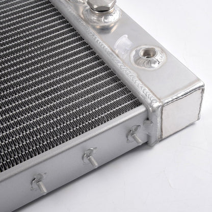 Aluminum Cooling Racing Radiator Replacement For Jeep Cherokee 1984-1990 / Compatible For Jeep Wagoneer 1984-1990 / For Jeep Comanche 1984-1990 4.0L l6