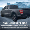 G-PLUS Tail Light Brake Lamp w/o Bulb Left Driver Compatible with Ford F150 XL 2021-2023,Fit w/Factory Incandescent and w/o Blind Spot Tail Light Models Only Luces TraserasAssembly