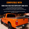 G-PLUS Tailgate Moulding Cap Compatible with Ford F250 F350 F450 Super Duty 2008-2016 (NOT Fit Integrated Step), Tailgate Protector Cover, FO1904104, BC3Z9940602B