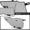 G-PLUS Front Grill Cover Radiator Guard Compatible with Chevy Corvette C8 2020-2024,Not Fit for Z06 Models, for Z51 Models