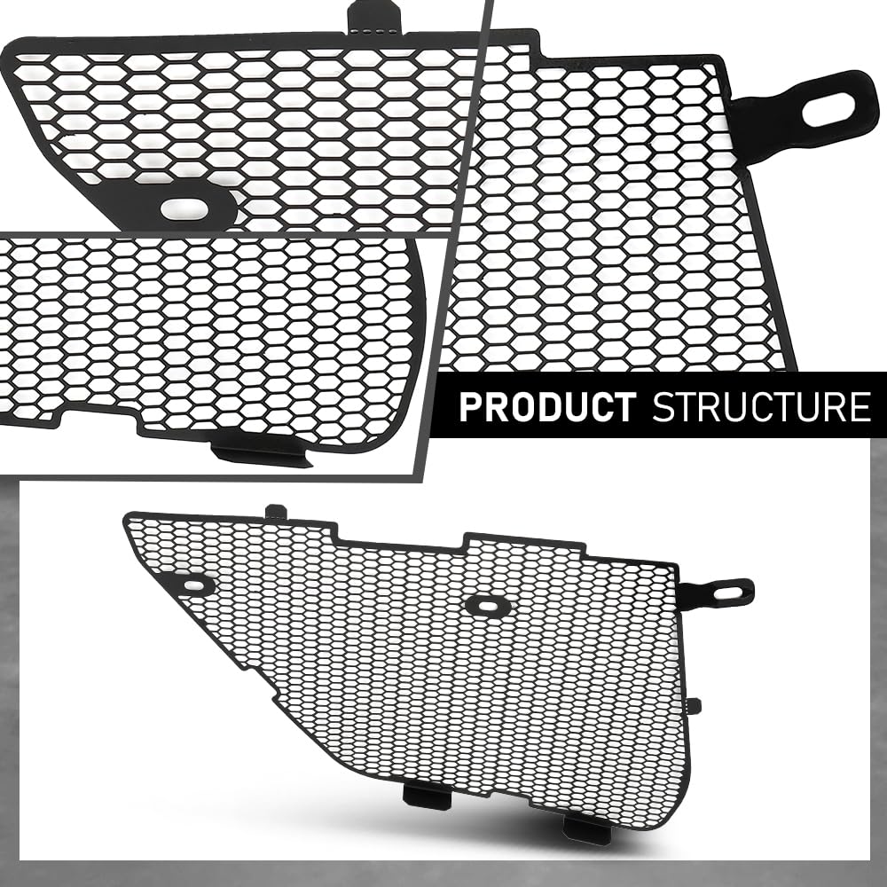 G-PLUS Front Grill Cover Radiator Guard Compatible with Chevy Corvette C8 2020-2024,Not Fit for Z06 Models, for Z51 Models