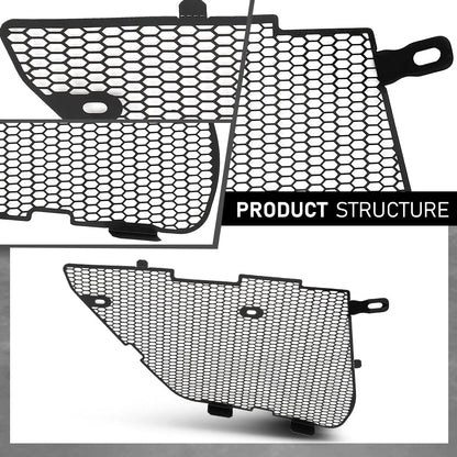 G-PLUS Front Grill Cover Radiator Guard Compatible with Chevy Corvette C8 2020-2024,Not Fit for Z06 Models, for Z51 Models