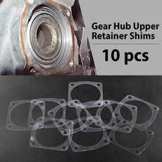 G-PLUS Gear Hub Retainer Shims 10PCS for Humvee HMMWV Side View