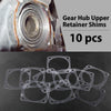 G-PLUS Gear Hub Upper Retainer Shims (0.005" Thickness) Compatible with Humvee, Hmmwv 10 PCS