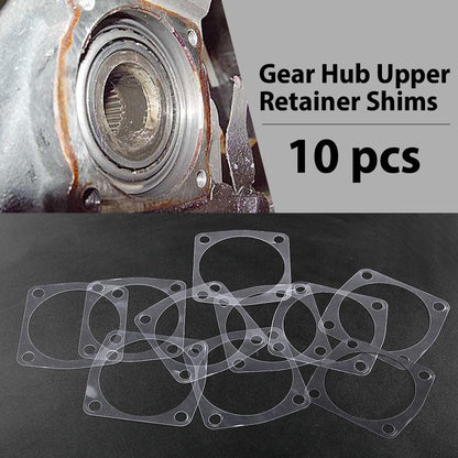 G-PLUS Gear Hub Upper Retainer Shims (0.005" Thickness) Compatible with Humvee, Hmmwv 10 PCS