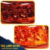 G-PLUS Tail Light Compatible With 2016 2017 2018 Honda HR-V EX/LX/EX-L Sport Utility 4-Door Sedan,(NOT Have the Side Light),Automotive Outer Brake Rear Lamp, Driver Side (Left) Luces TraserasAssembly