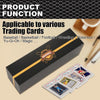 G-PLUS Graded Cards Holder Container Graded Card Storage Box Holds 50-55 Black Graded Card Box Graded Sports Card Storage Box
