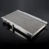 Aluminum Racing Cooling Radiator Stop Leak Compatible for Subaru Impreza GDA/GDB WRX STI Vers 7~9 2002 2003 2004 2005 2006 2007 Silver