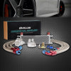 10 Row AN10-10AN Aluminum Universal Engine Transmission Oil Cooler Kit + Oil Filter Relocation Kit Silver