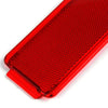 2 PCS Red Premium Interior Front Rear Door Entry Light Reflector Panels Compatible With Ford Super Duty F250 F350 F450 F550 1999-2007 / Excursion 2000-2005